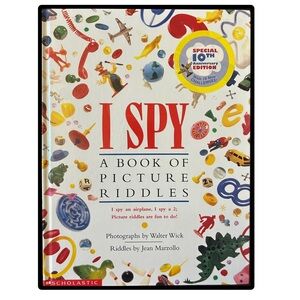 BUNDLE & SAVE 🔍 I Spy Book a Book of Picture Riddles Hardcover